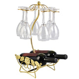 Wine Rack Wine Bottle Holder Glass Cup Holder