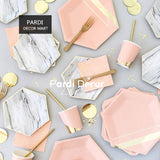 European palace style disposable tableware
