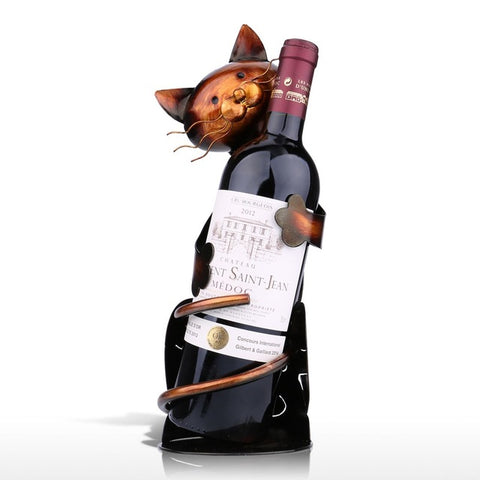TOOARTS Cat Wine Rack Wine Holder