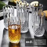 6PCS Household glass thickened  water drinkware