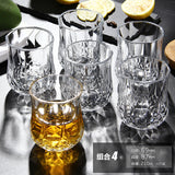 6PCS Household glass thickened  water drinkware