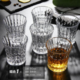 6PCS Household glass thickened  water drinkware